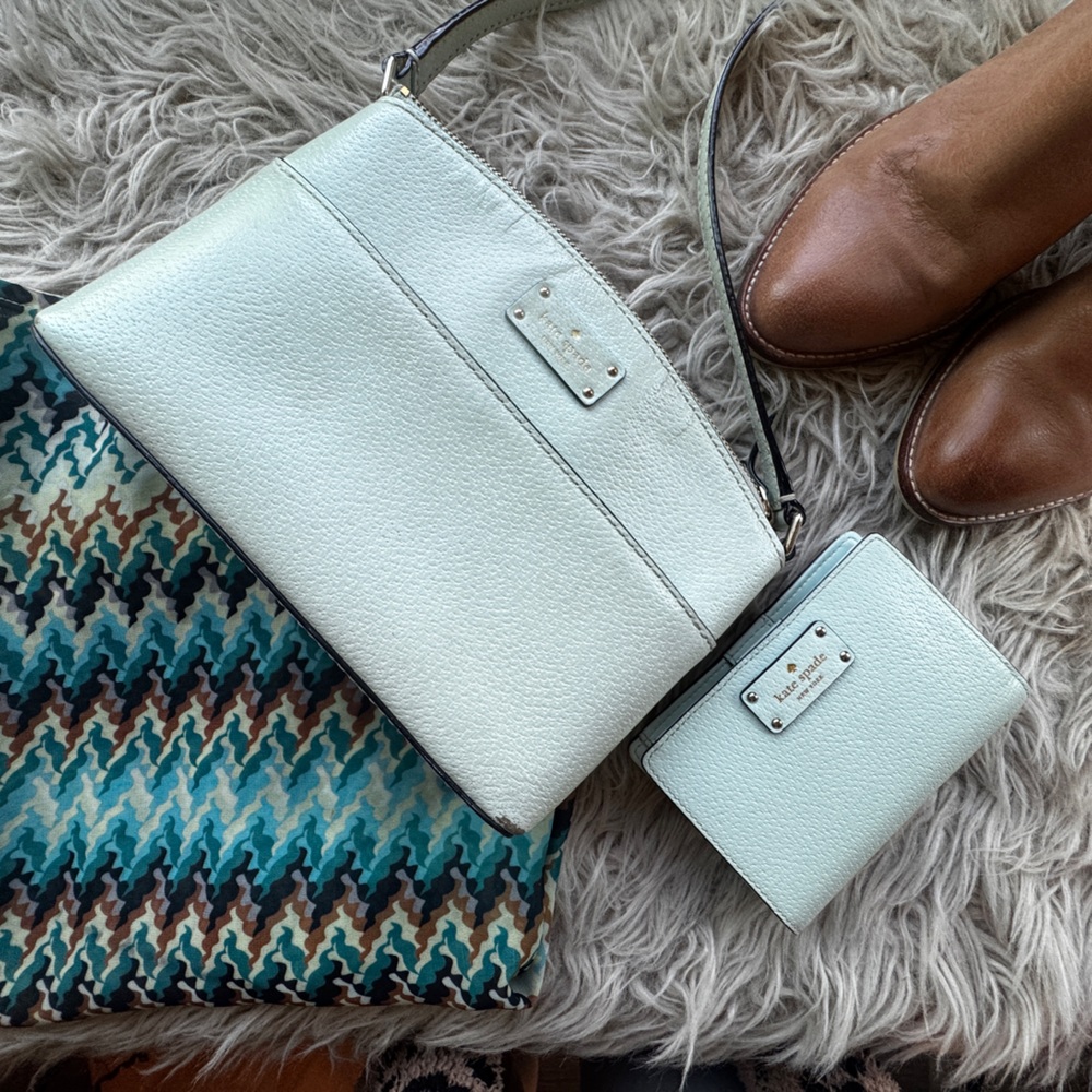Kate Spade Crossbody Purse & Wallet Set